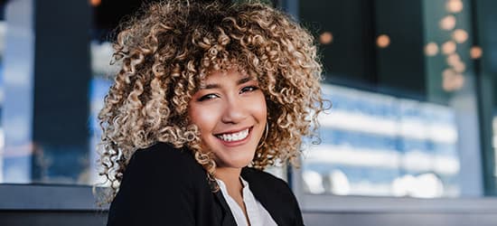 Curly haircut at Chic El Salon in Charlotte